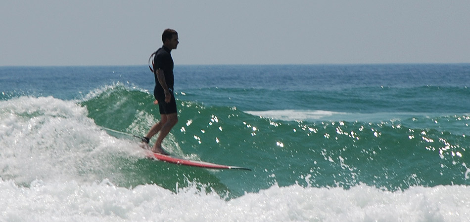 Me logging in some wave time.