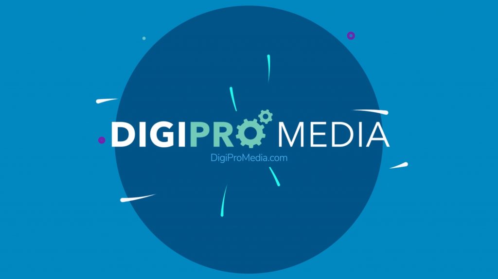 Screen shot of an animated logo for adding to video edits